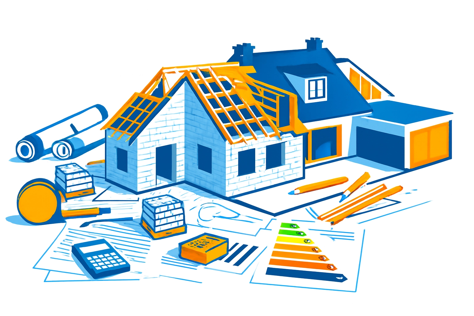 Rénovation complète d'intérieur - Exemple de chantier Orenda